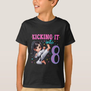 Camiseta 10.º cumpleaños Chica-Fiesta de Artes Marciales Ka