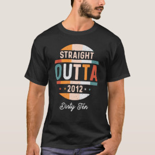 Camiseta 10.º cumpleaños Gracioso Vintage Tees directo 20