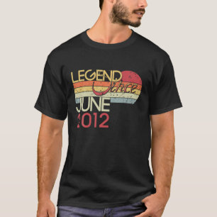 Camiseta 10.º Cumpleaños Mi Leyenda De 10 Años Desde El 20 