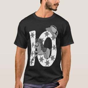 Camiseta 10.º cumpleaños niña Chica de cabra de 10 años