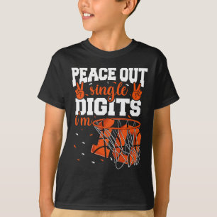 Camiseta 10.º cumpleaños niños de Bysketbyll paz pura excav