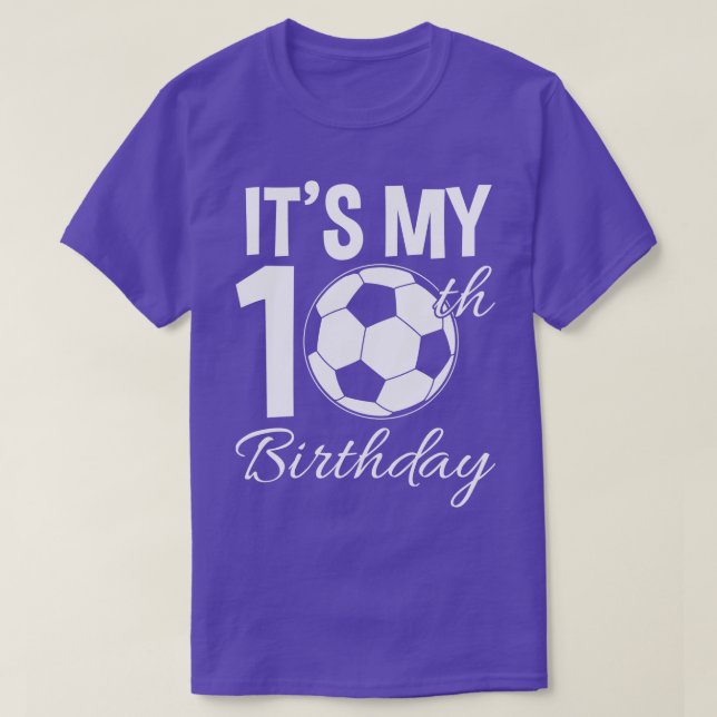 Camiseta 10.º Fútbol (Diseño del anverso)
