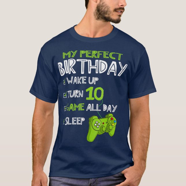 Camiseta 10.º Jugador Perfecto de 10 años (Anverso)