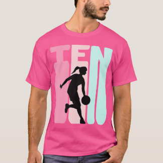 Camiseta 10.º Jugador Retro De Baloncesto De 10 Años