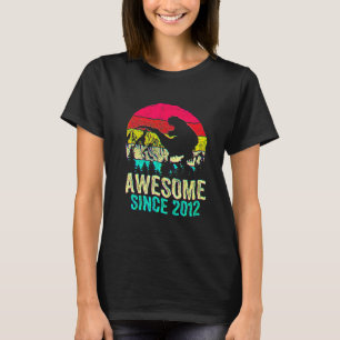 Camiseta 10.º niño de cumpleaños increíble desde el Rex de