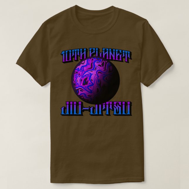 Camiseta 10.º Planeta JiuJitsu (Diseño del anverso)