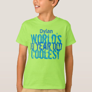 Camiseta 10.º regalo de cumpleaños, el niño de 10 años más 