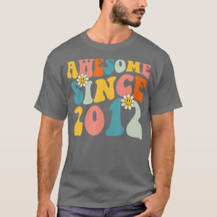 Camiseta 10.º regalo de cumpleaños increíble desde 2012 10 