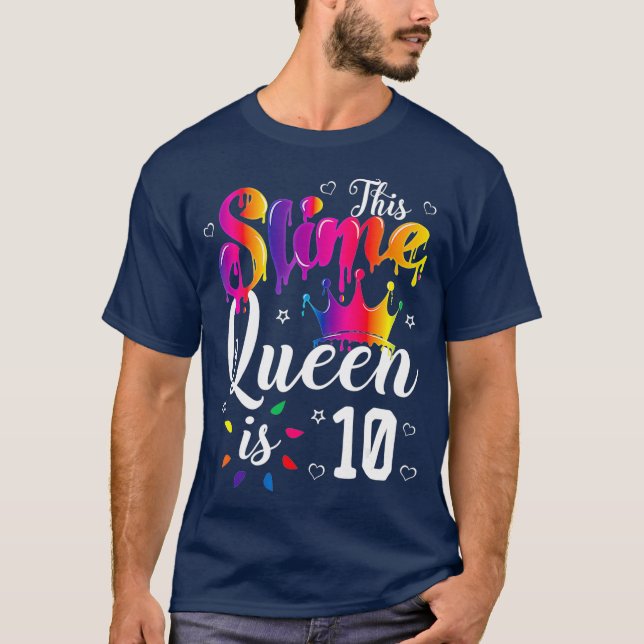 Camiseta 10.º regalo para chicas (Anverso)