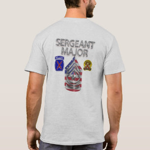 Camiseta 10.º sargento mayor de la División de Montaña