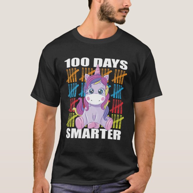 Camiseta 10 Alegres 10 Años De Escuela Unicornio (Anverso)