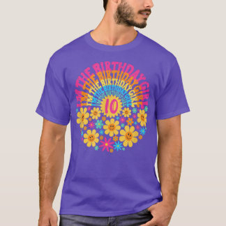 Camiseta 10 Aniversario 10 Soy el Diseño Chica de Cumpleaño