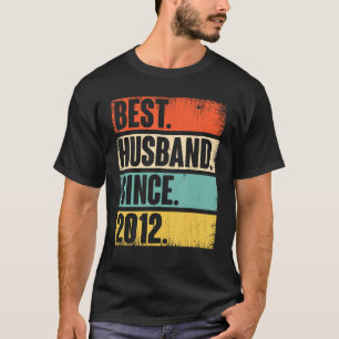 Camiseta 10 Aniversario Boda De Su Mejor Marido Desde