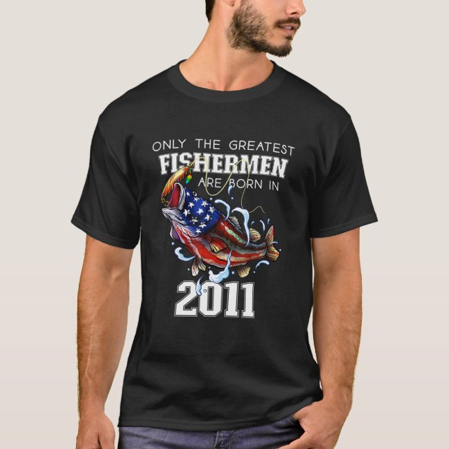 Camiseta 10 Aniversario De La Pesca De Los Pescadores De 20 (Anverso)