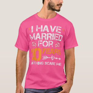 Camiseta 10 años Boda aniversario coincidiendo con hombres