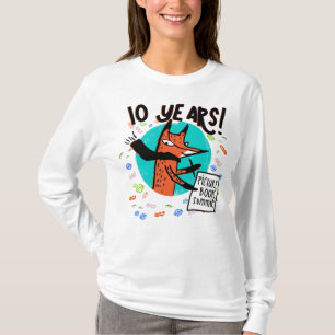 Camiseta 10 años de celebración Cumbre del Libro de imágene