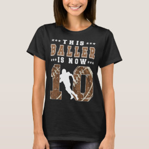 Camiseta 10 años de edad Futbol de 10 años P