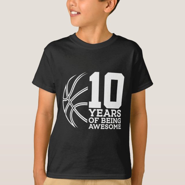 CAMISETA 10 AÑOS DE HABER SIDO INCREÍBLES BALONCESTO CUMPLE (Anverso)