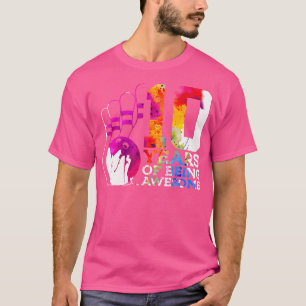 Camiseta 10 Años De Ser Una Impresionante Boda 10 Años