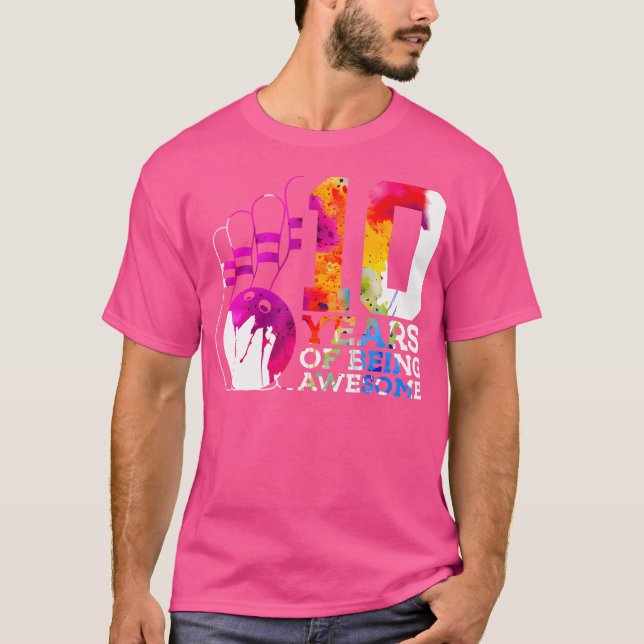 Camiseta 10 Años De Ser Una Impresionante Boda 10 Años (Anverso)