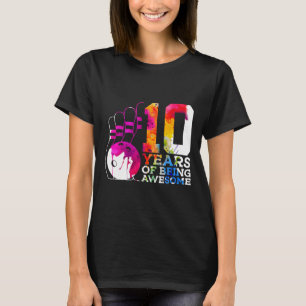 Camiseta 10 Años De Ser Una Impresionante Bola
