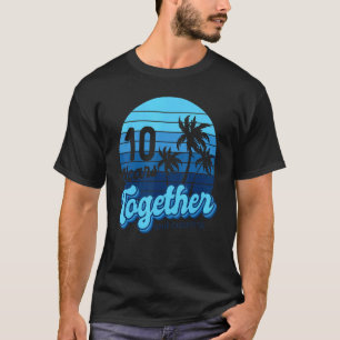 Camiseta 10 años juntos Cruising Couples 10 Aniversario