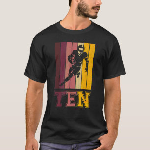 Camiseta 10 Años Para Jugador De Fútbol De Niños