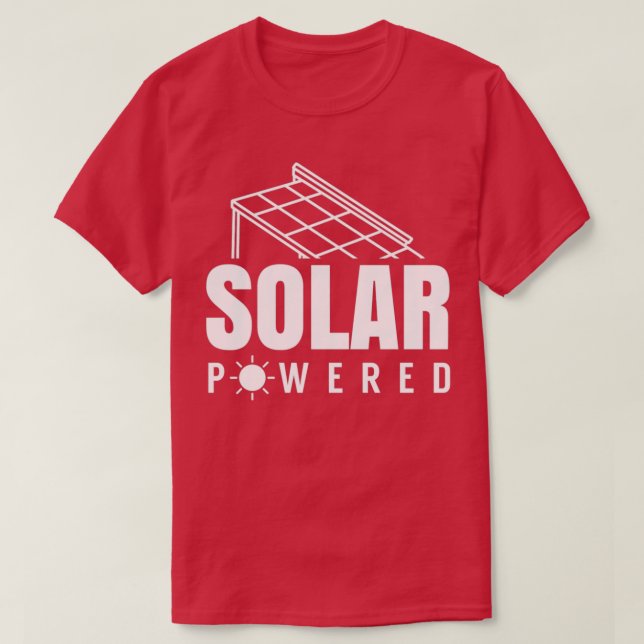 Camiseta 10 con energía solar (Diseño del anverso)