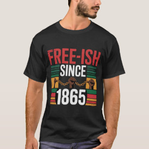 Camiseta 10 de junio Día de la Libertad Arte Afrocéntrico -
