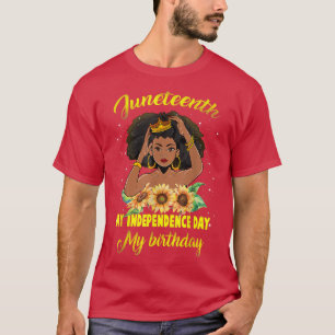 Camiseta 10 de junio Mi Día de la Independencia Mi cumpleañ