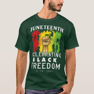 Camiseta 10 de junio se celebra la libertad de los negros