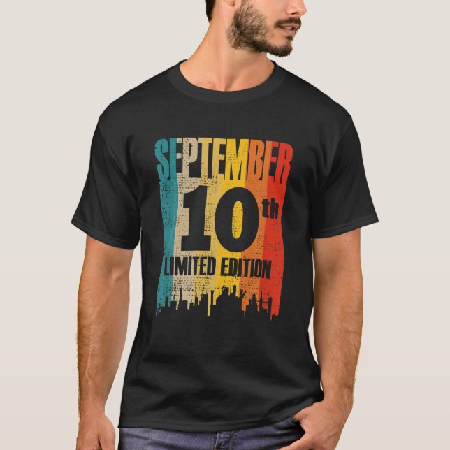Camiseta 10 De Septiembre Edición Limitada Mes 9 10º Día Re (Anverso)
