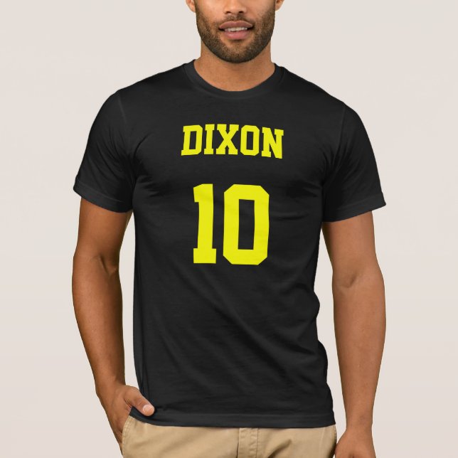 CAMISETA 10, DIXON (Anverso)