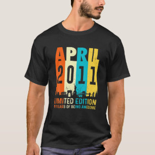 Camiseta 10 Edición Limitada, Hecho En Abril De 2011. Décim