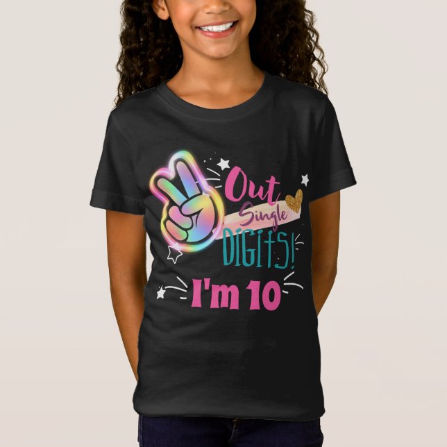 Camiseta 10 Feliz cumpleaños (Anverso)