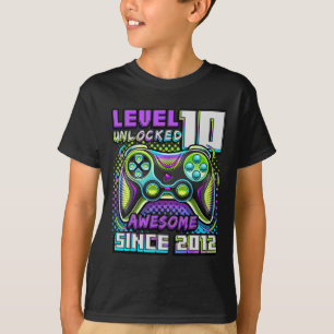 Camiseta 10 Impresionantes videojuegos 2012 desbloqueados D