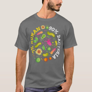 Camiseta 10 Microbiología bacteriana humana 90