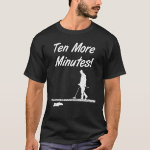 Camiseta 10 Minutos Más De Detección Metalizado Acc