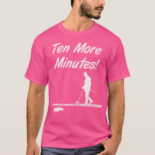 Camiseta 10 Minutos Más De Detección Metalizado Acc