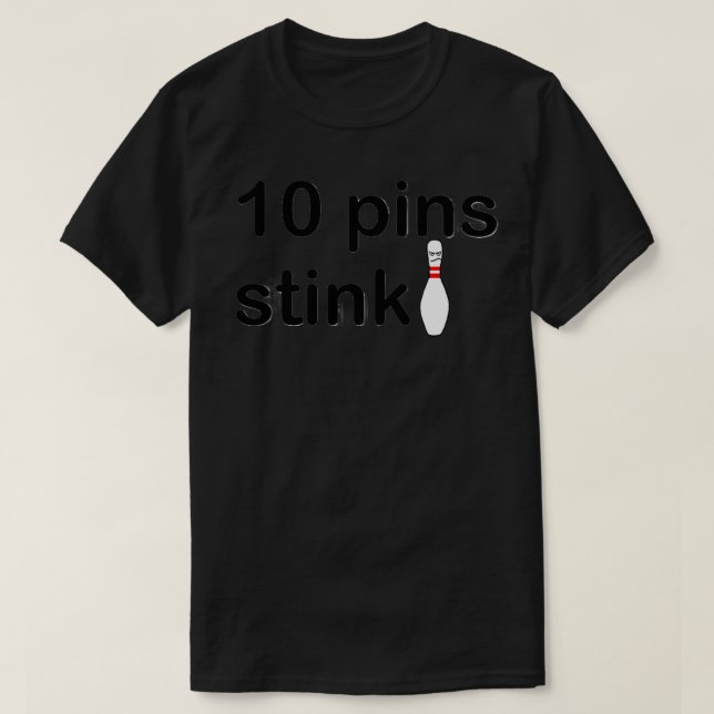 Camiseta 10 pines personalizado de apetito orden T (Diseño del anverso)