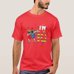 Camiseta 10 Por Décimo Cumpleaños Del Autismo