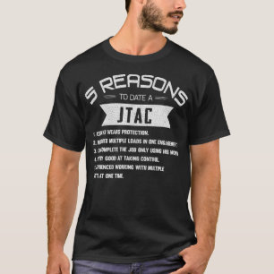 Camiseta 10 Razones hasta la fecha de un ataque aéreo JTAC