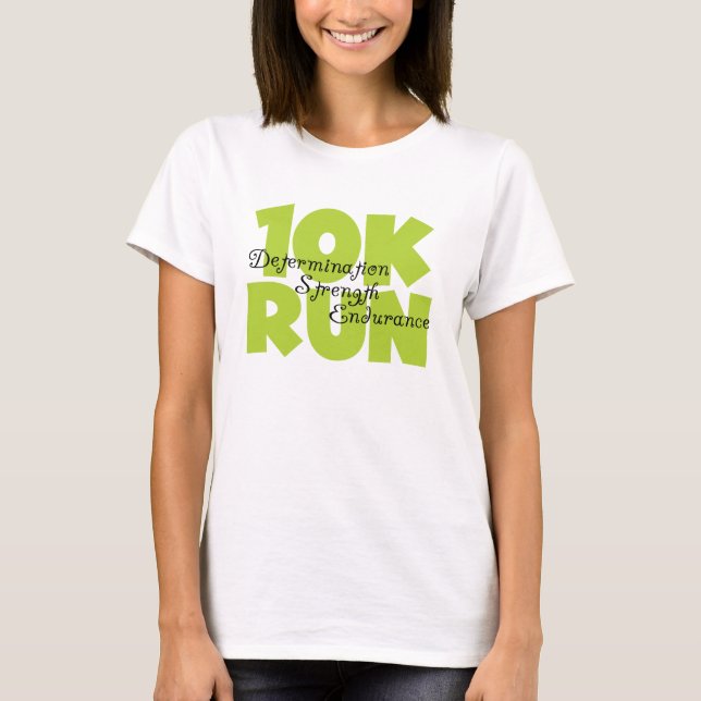 Camiseta 10 Run Spring Green (Anverso)