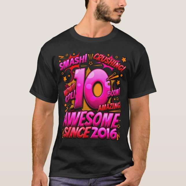 Camiseta 10 Year Old For Boys 10th Birthday Boy 10 Year Old (Anverso)