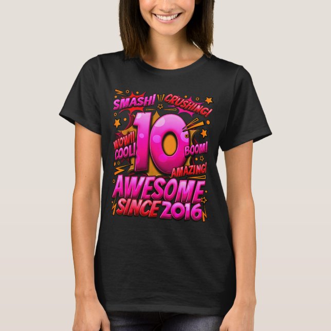 Camiseta 10 Year Old For Boys 10th Birthday Boy 10 Year Old (Anverso)