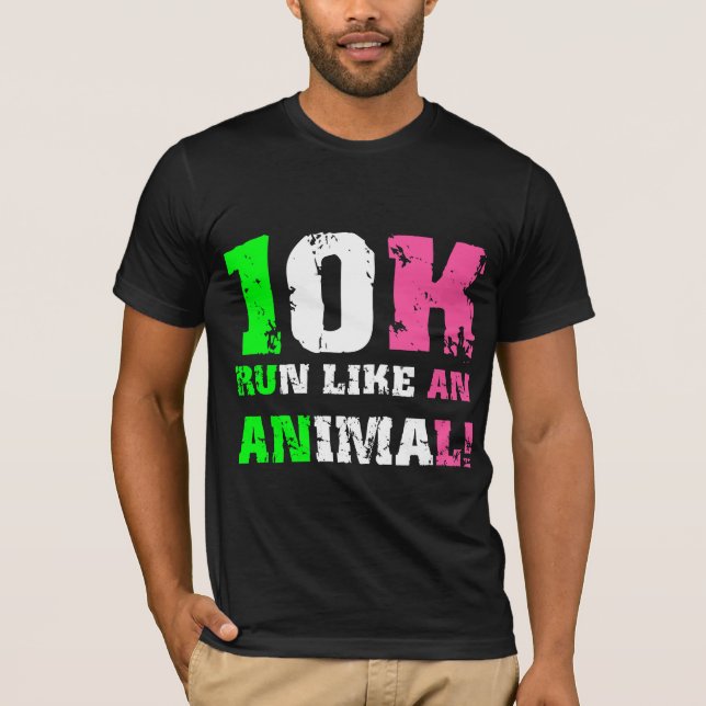 Camiseta 10K divertido (Anverso)