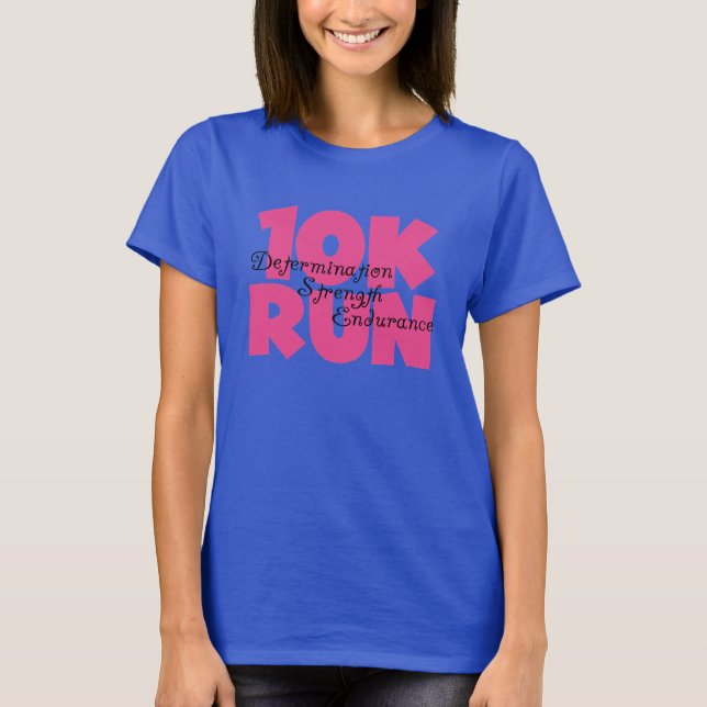 Camiseta 10K Run Pink (Anverso)