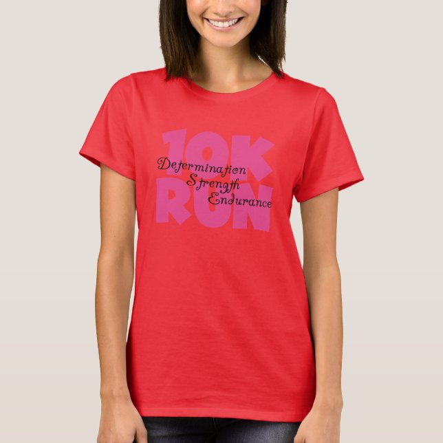 Camiseta 10K Run Pink (Anverso)