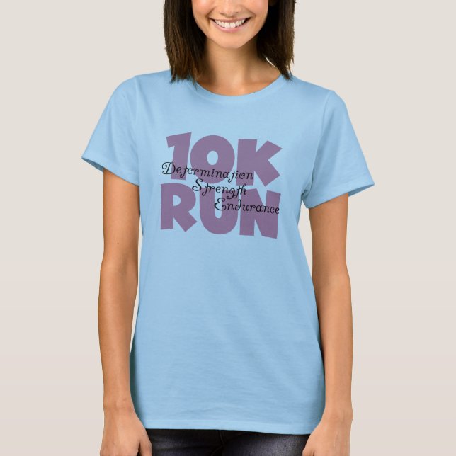 Camiseta 10K Run Purple (Anverso)