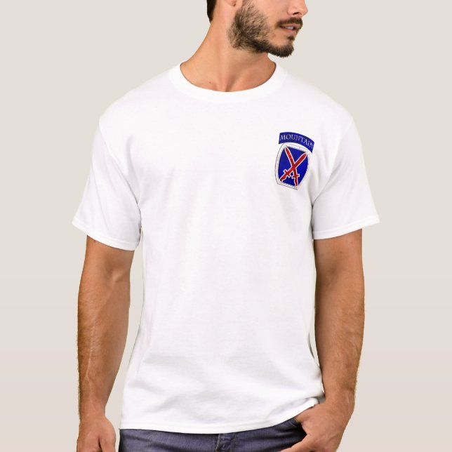 Camiseta 10mo División de la montaña (Anverso)
